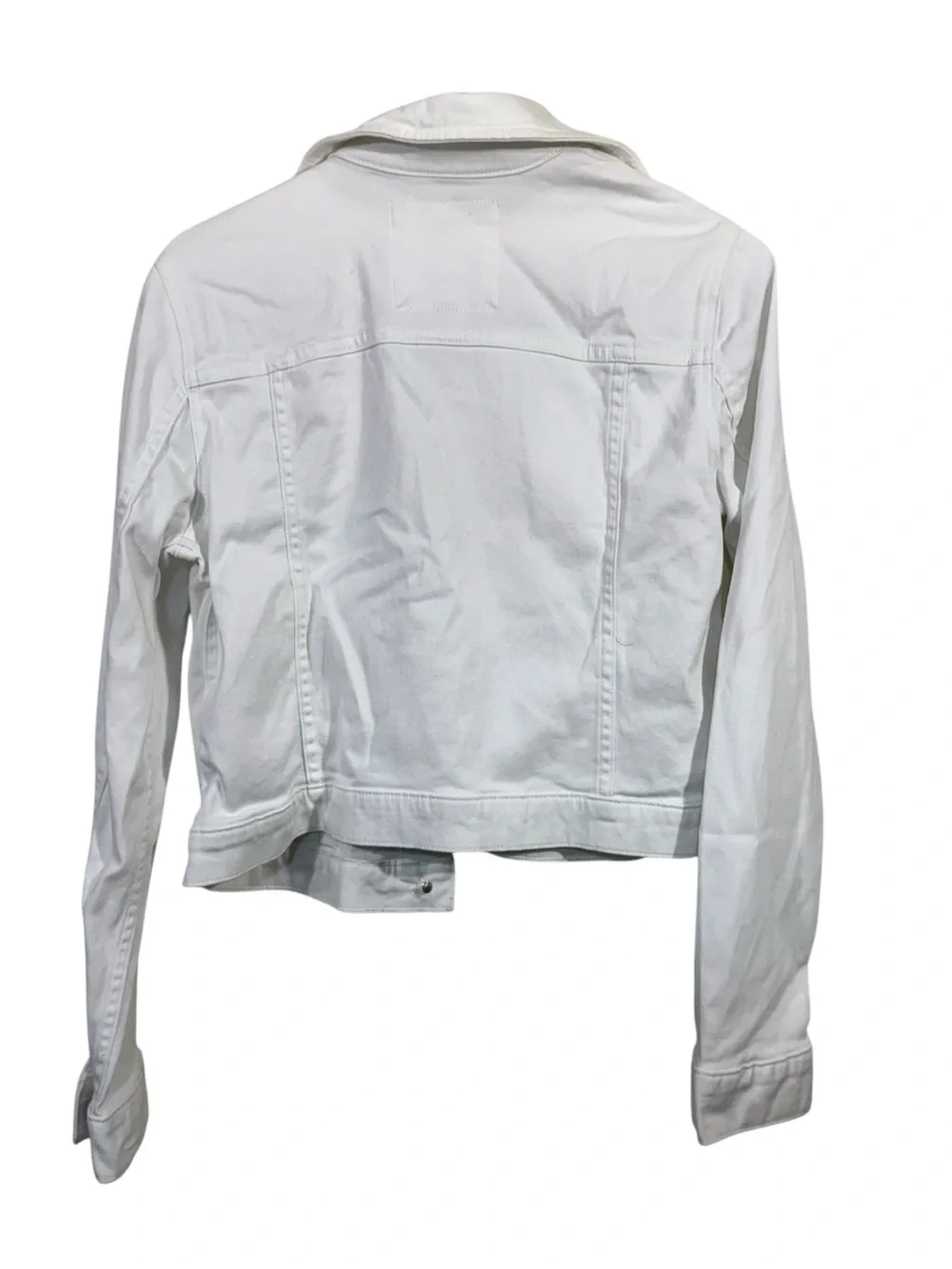 NWT Michael Kors Relaxed Fit White Denim Jean Jacket
